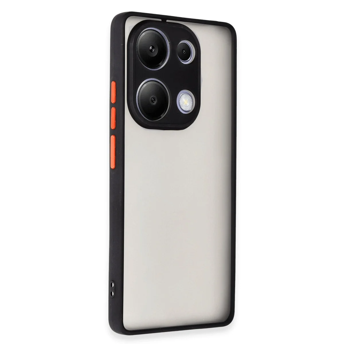 Xiaomi Redmi Note 13 Pro 4g Kılıf Montreal Silikon Kapak - Siyah görsel 2