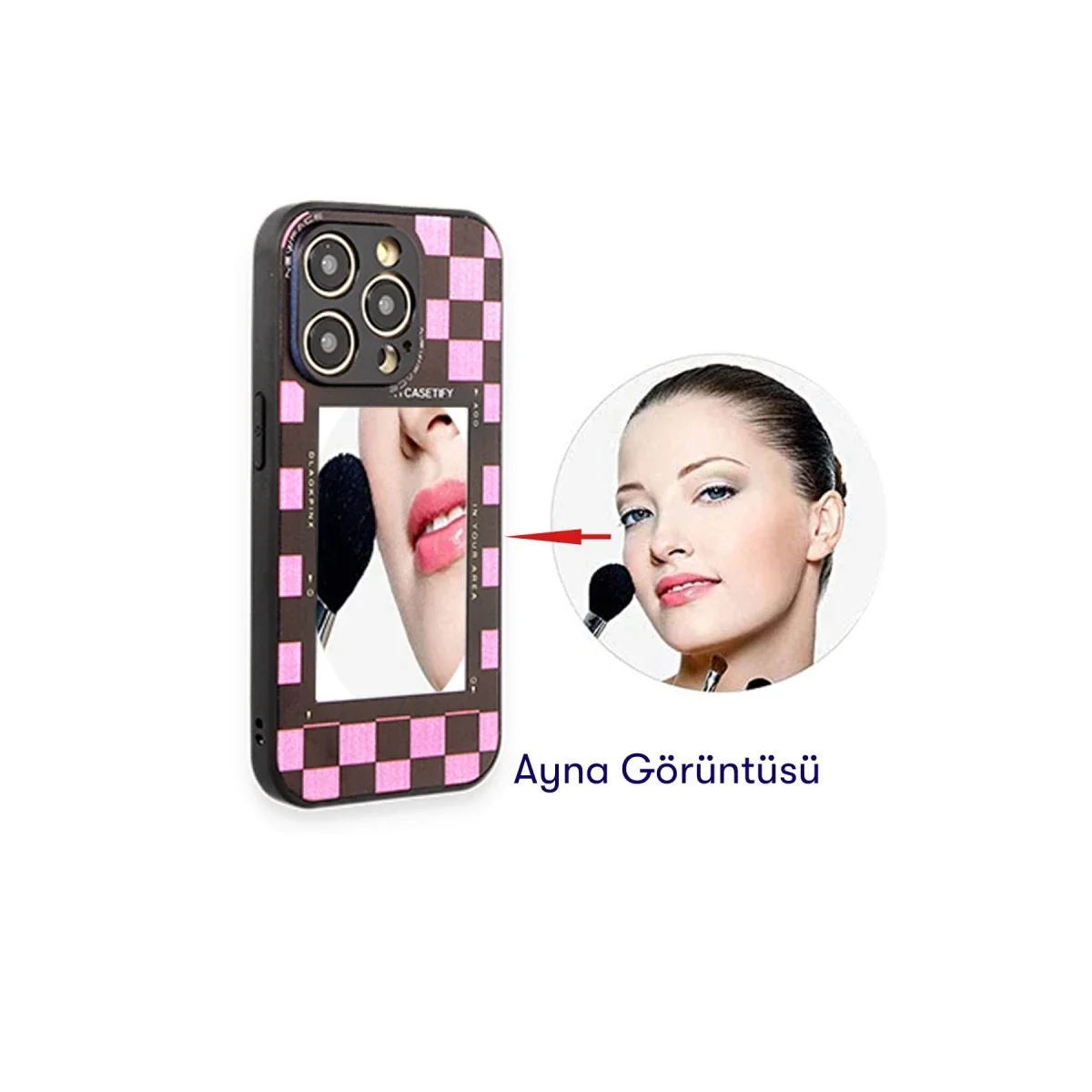 Xiaomi Redmi 10C Kılıf Mirror Desenli Kapak - Mirror - 7 görsel 5