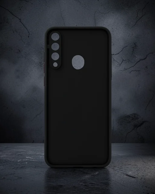 Huawei Y6p Kılıf Montreal Silikon Kapak - Siyah