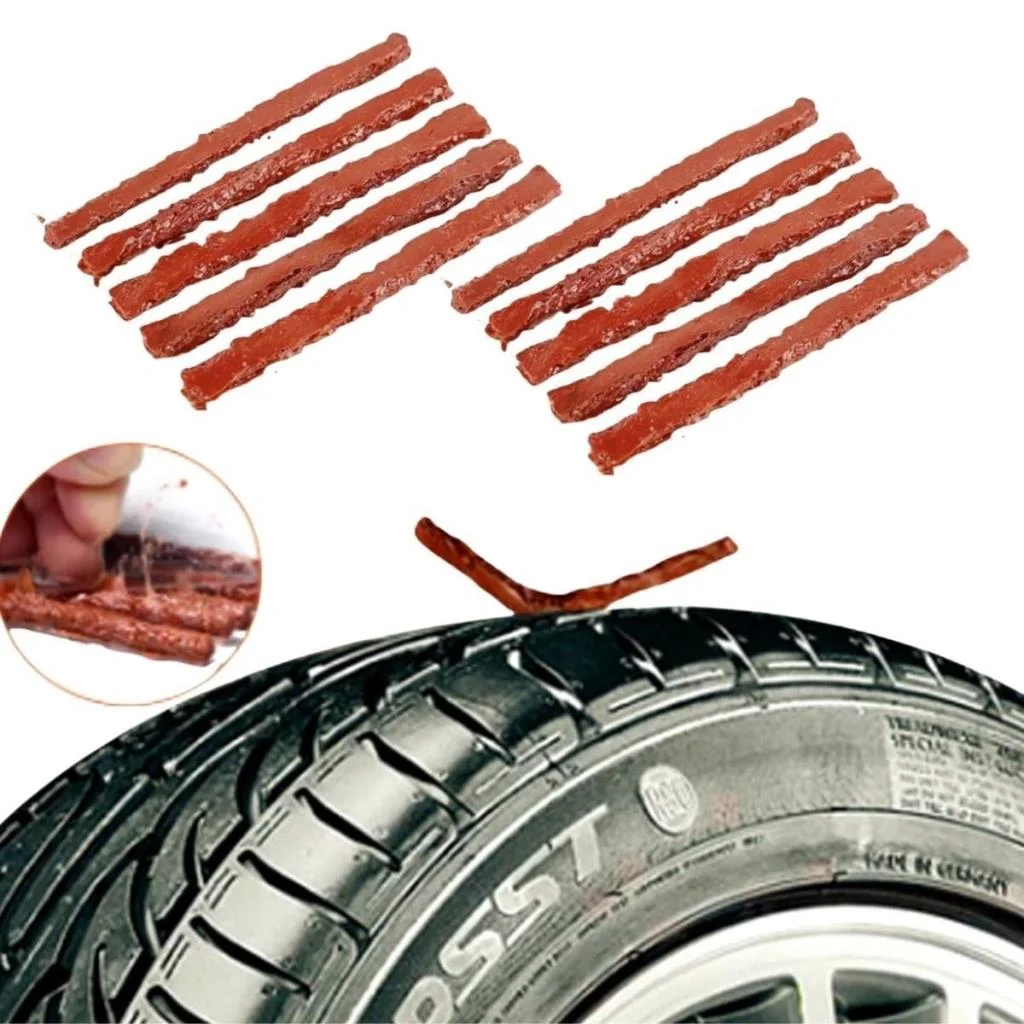 10 Adet Lastik Onarım İçin Lastik Tamir Fitili Yedek Lastik Fitili görsel 4