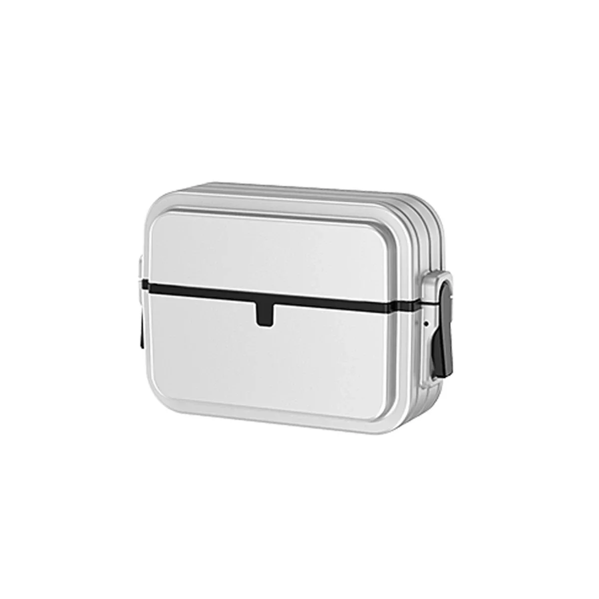 Apple Airpods 3 (3.nesil) 404 Kilitli Kılıf - Gri