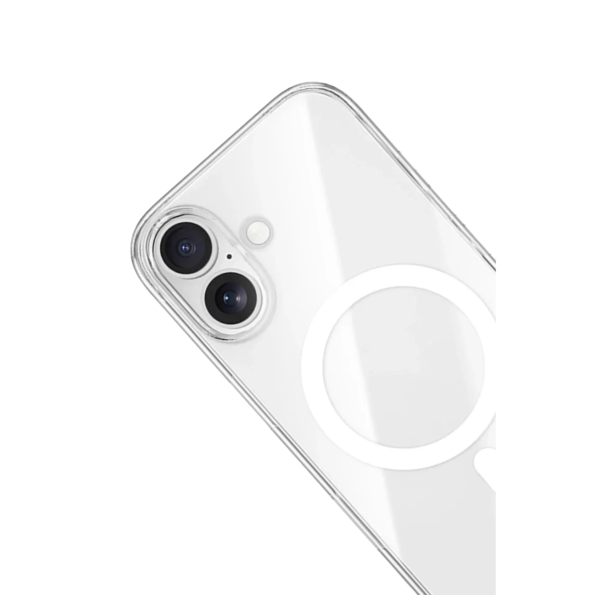 Apple iPhone 17 Kılıf Pc Real Magsafe Kapak - Şeffaf görsel 2