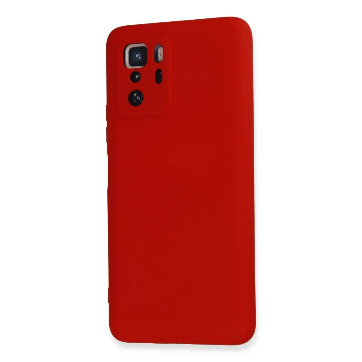 Xiaomi Poco X3 Gt Kılıf Nano İçi Kadife Silikon - Kırmızı görsel 3