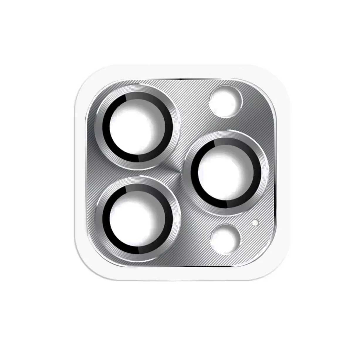 Apple iPhone 16 Pro Max Pers Alüminyum Kamera Lens - Gri