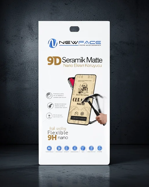 Apple İphone 6 Plus Mat Seramik Nano Ekran Koruyucu - Beyaz