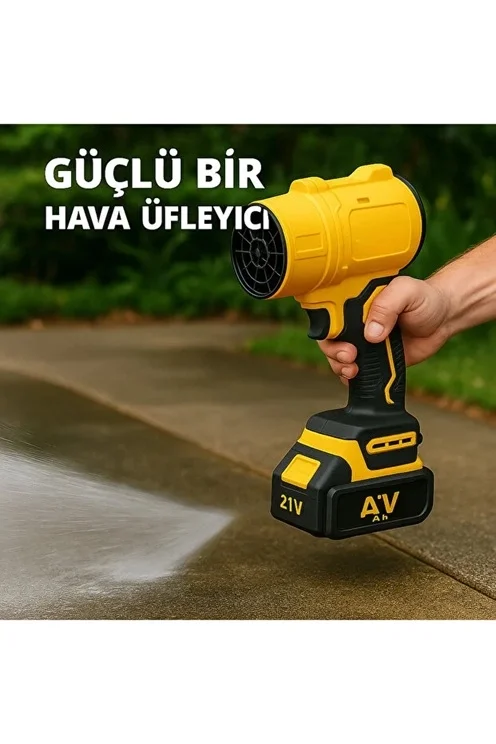 AHV-18 Turbo Hava Üfleyici | 4 Kademe Hız | 21V 431W Kablosuz Blower | 32.000 RPM’’ görsel 6