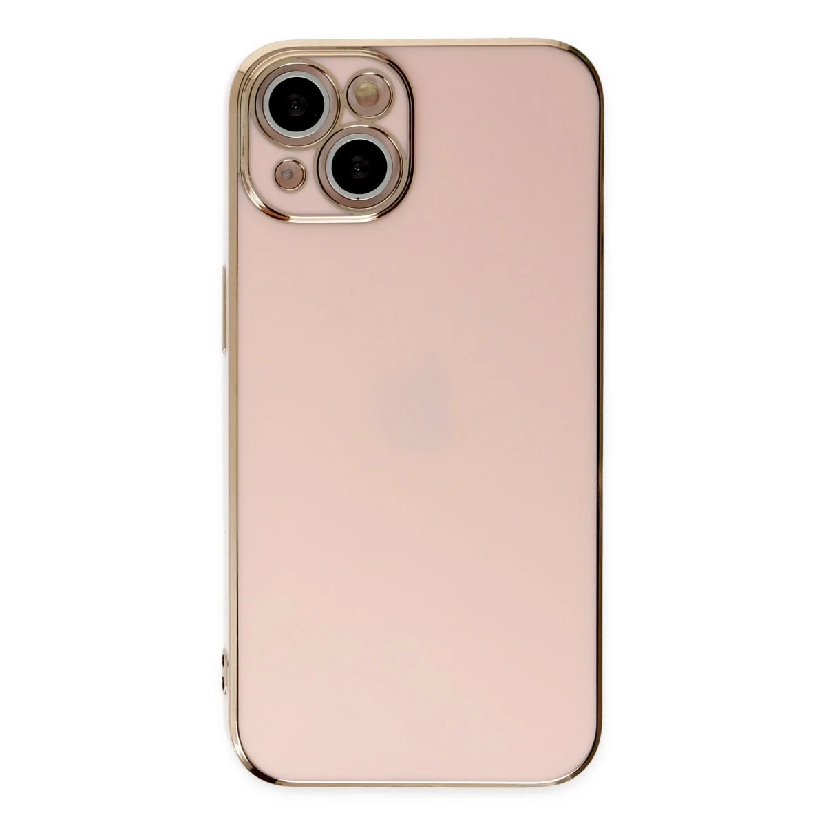Apple İphone 14 Kılıf Volet Silikon - Pembe görsel 2