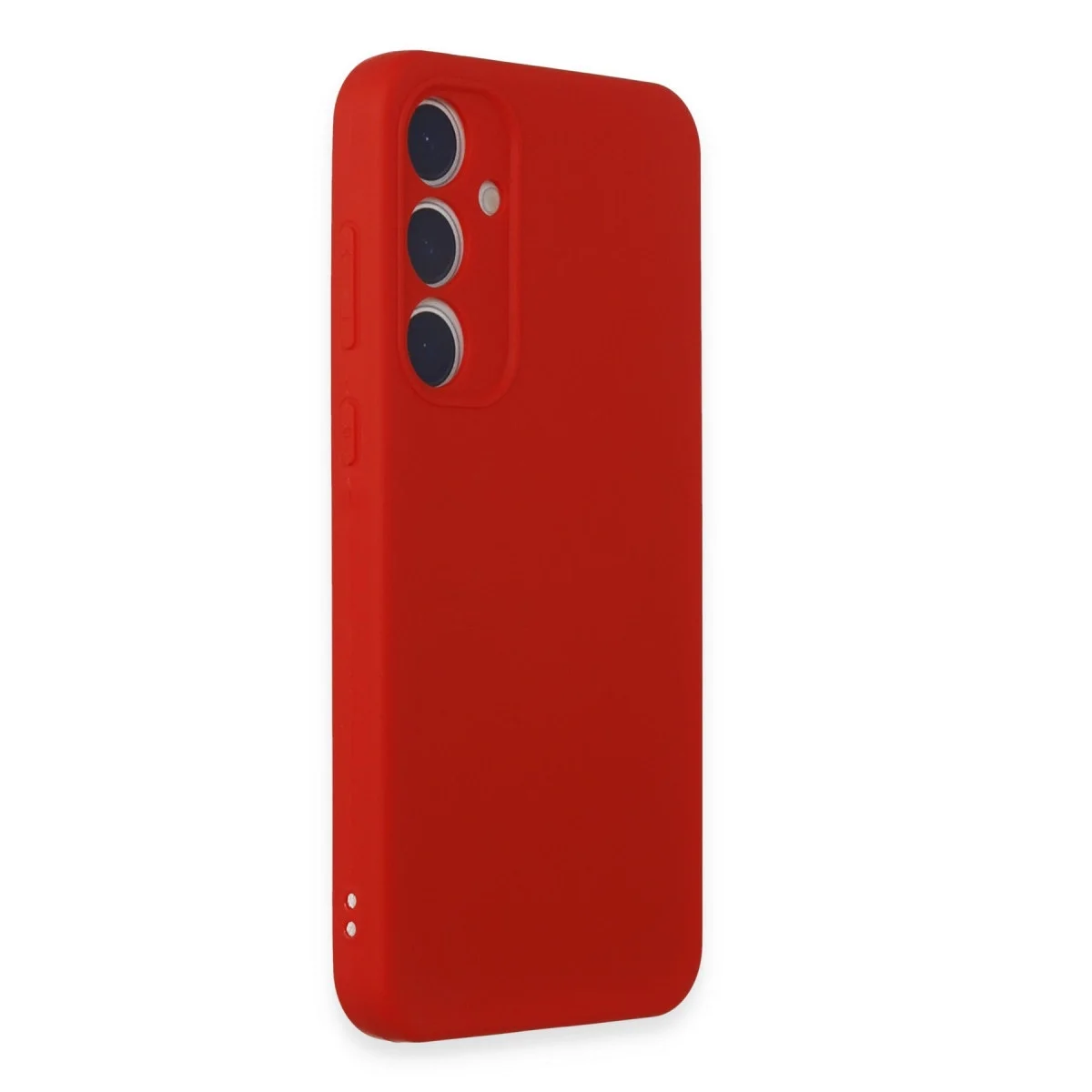 Samsung Galaxy A35 5g Kılıf First Silikon - Kırmızı görsel 2