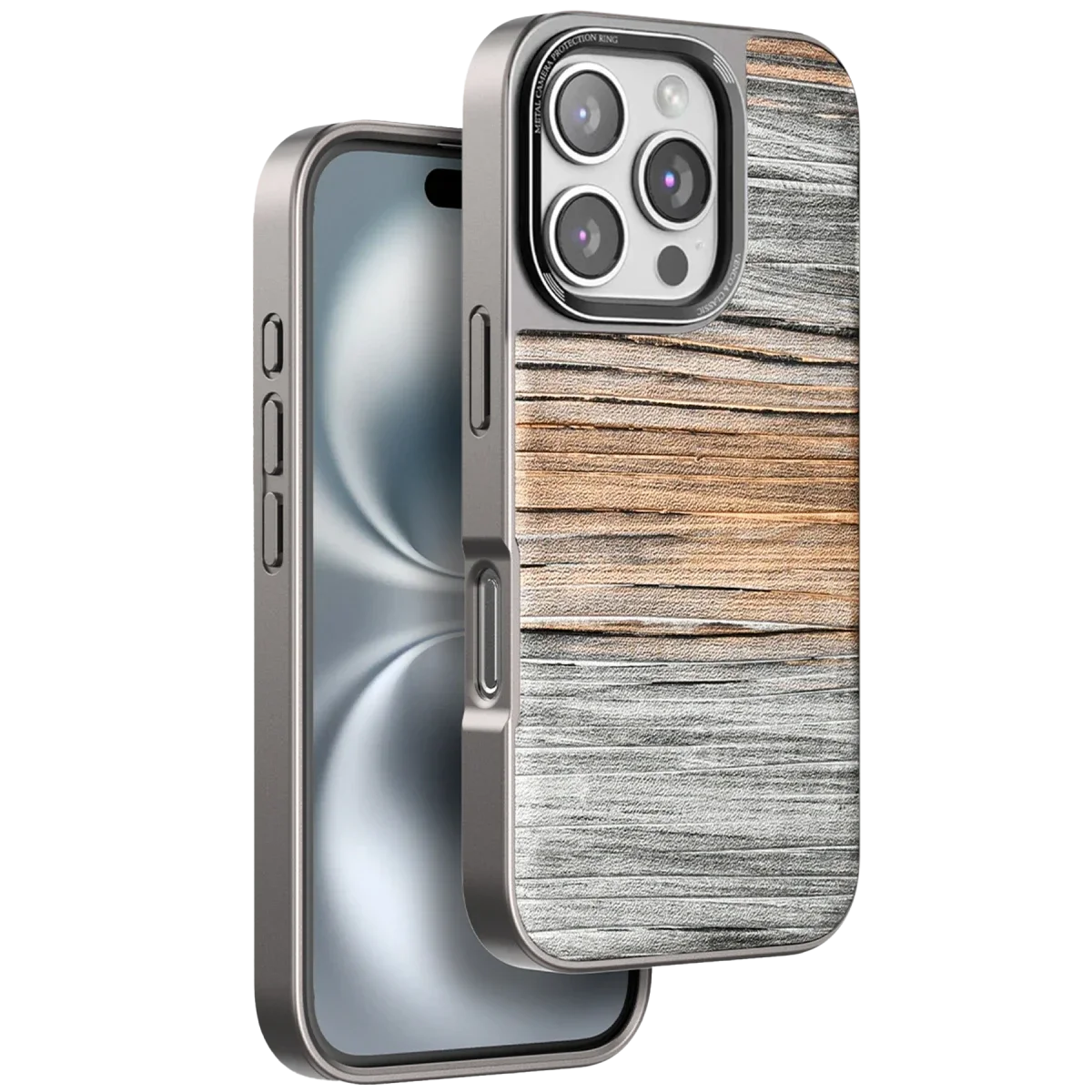 Venco Apple iPhone 16 Pro Max Wave Kapak - Sarı