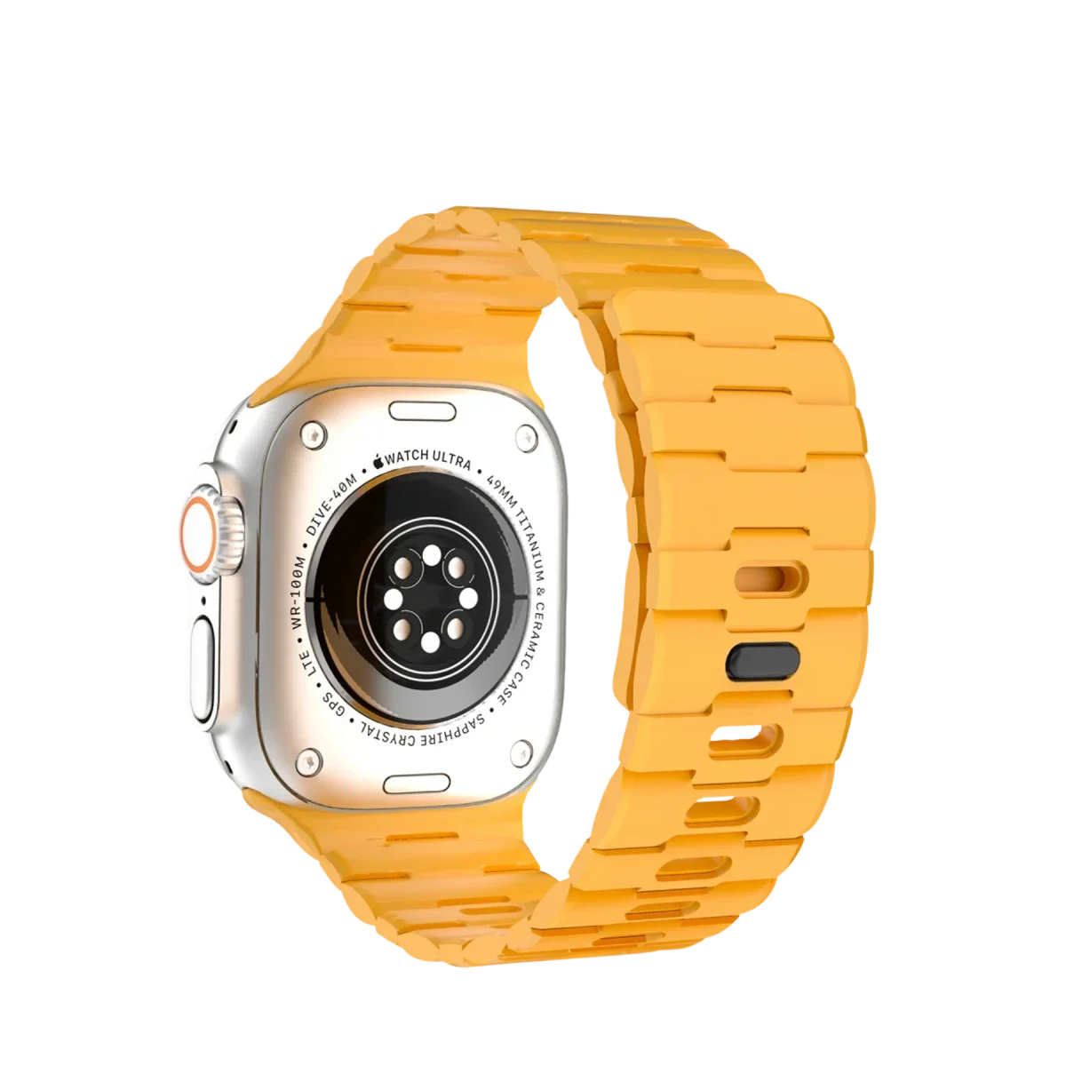 Apple Watch Ultra 49mm Wowen Kordon - Sarı
