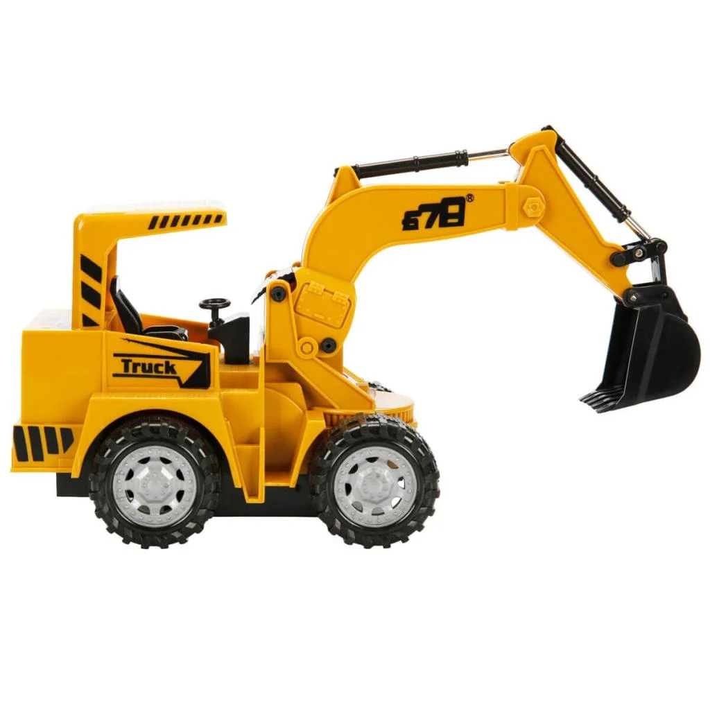 4490 -R/C İŞ MAKİNESİ EKSKAVATÖR F/F IŞIKLI 3.7V.USB (adet fiyatıdır) görsel 3