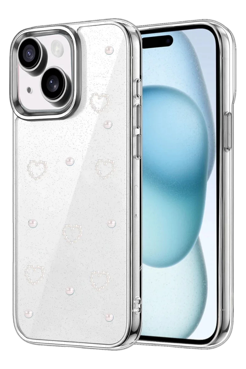 Apple iPhone 14 Fiyonk Desenli Kapak - Desen 10