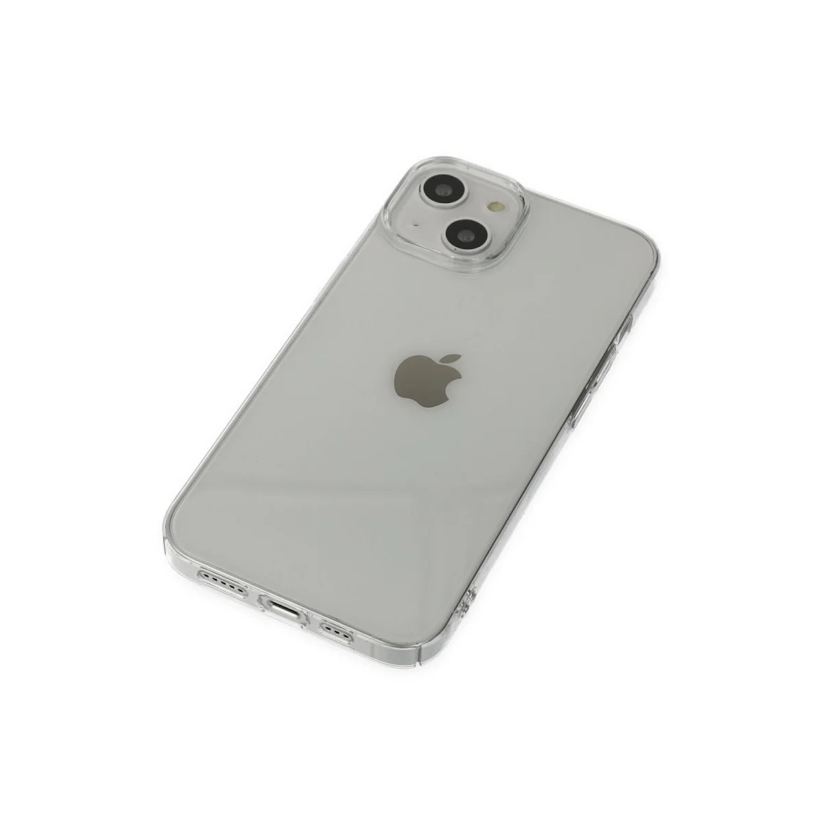 Apple İphone 14 Plus Kılıf Pc Sert Şeffaf Kapak - Şeffaf görsel 5