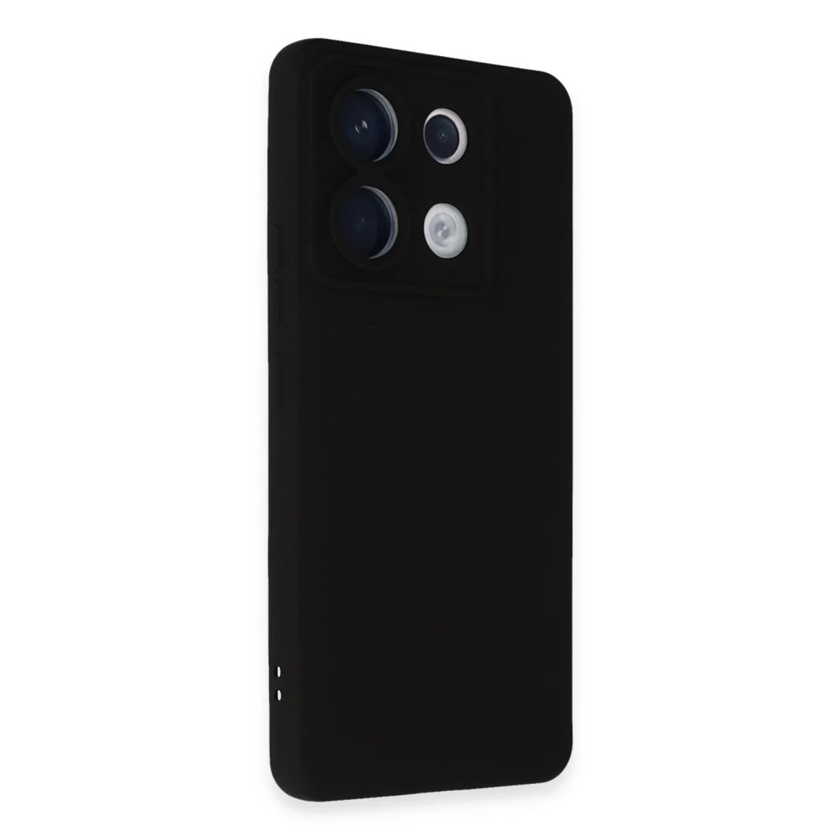 Xiaomi Redmi Note 13 Pro 5g Kılıf Nano İçi Kadife Silikon - Siyah görsel 2