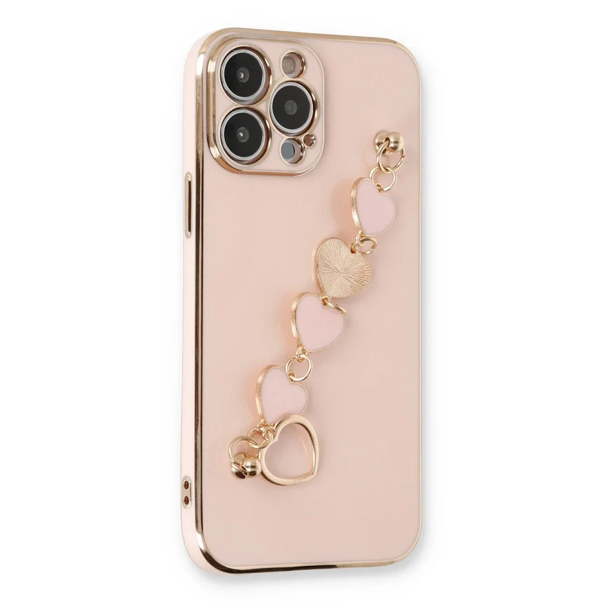 Apple iPhone 13 Pro Kılıf Esila Silikon - Pudra