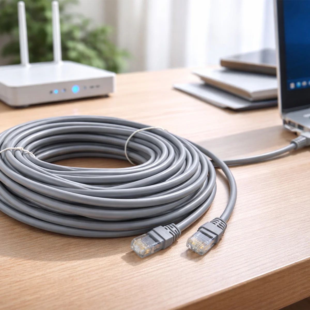 CAT6 20m Ethernet İnternet Data Kablosu görsel 3