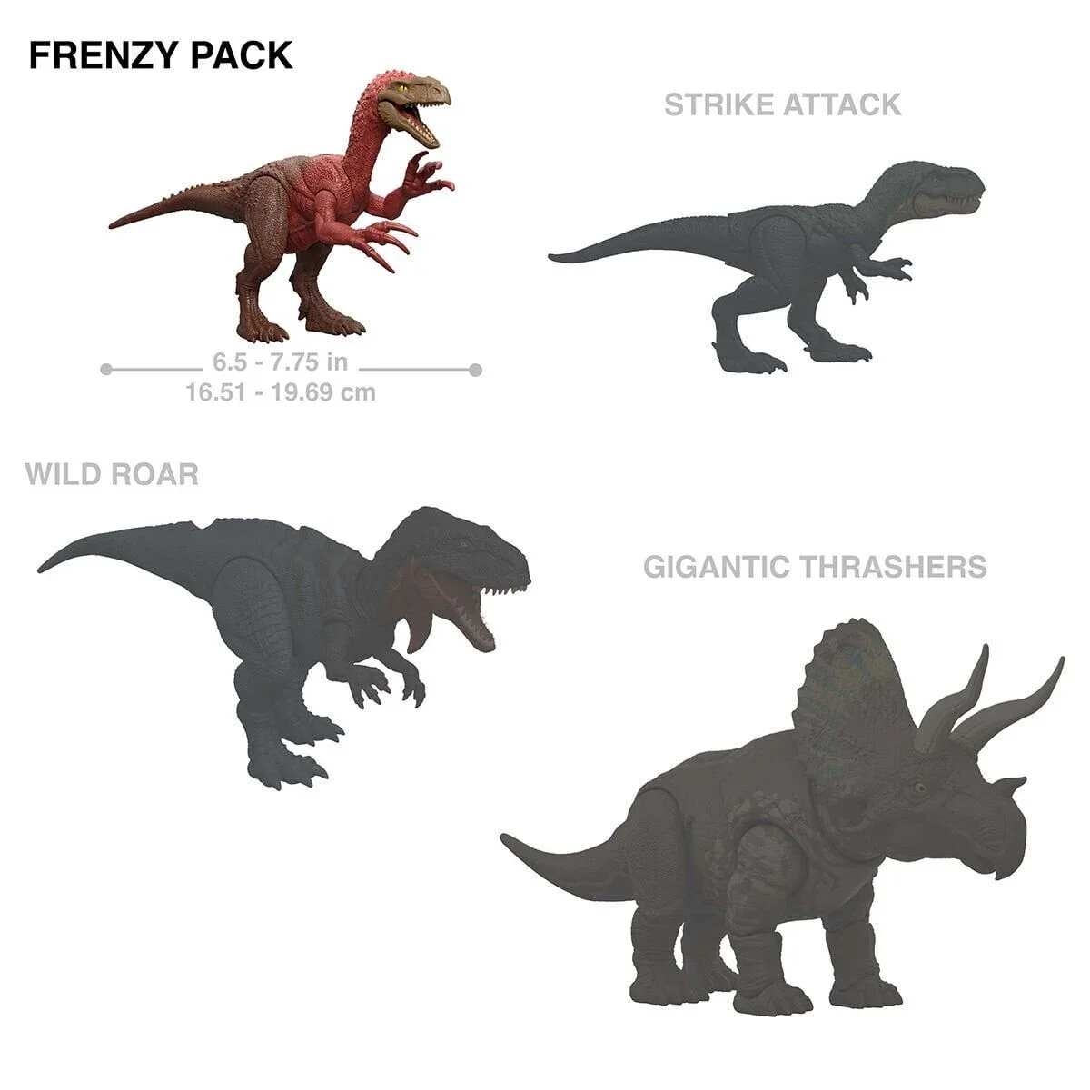 JGB72 Jurassic World Tehlikeli Dinozor Paketi - Film Serisi görsel 8
