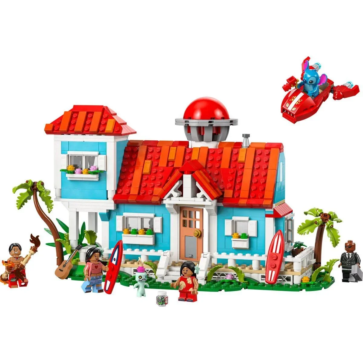 43268 Lego Disney Lilo ve Stiç Plaj Evi 834 parça +9 yaş görsel 2