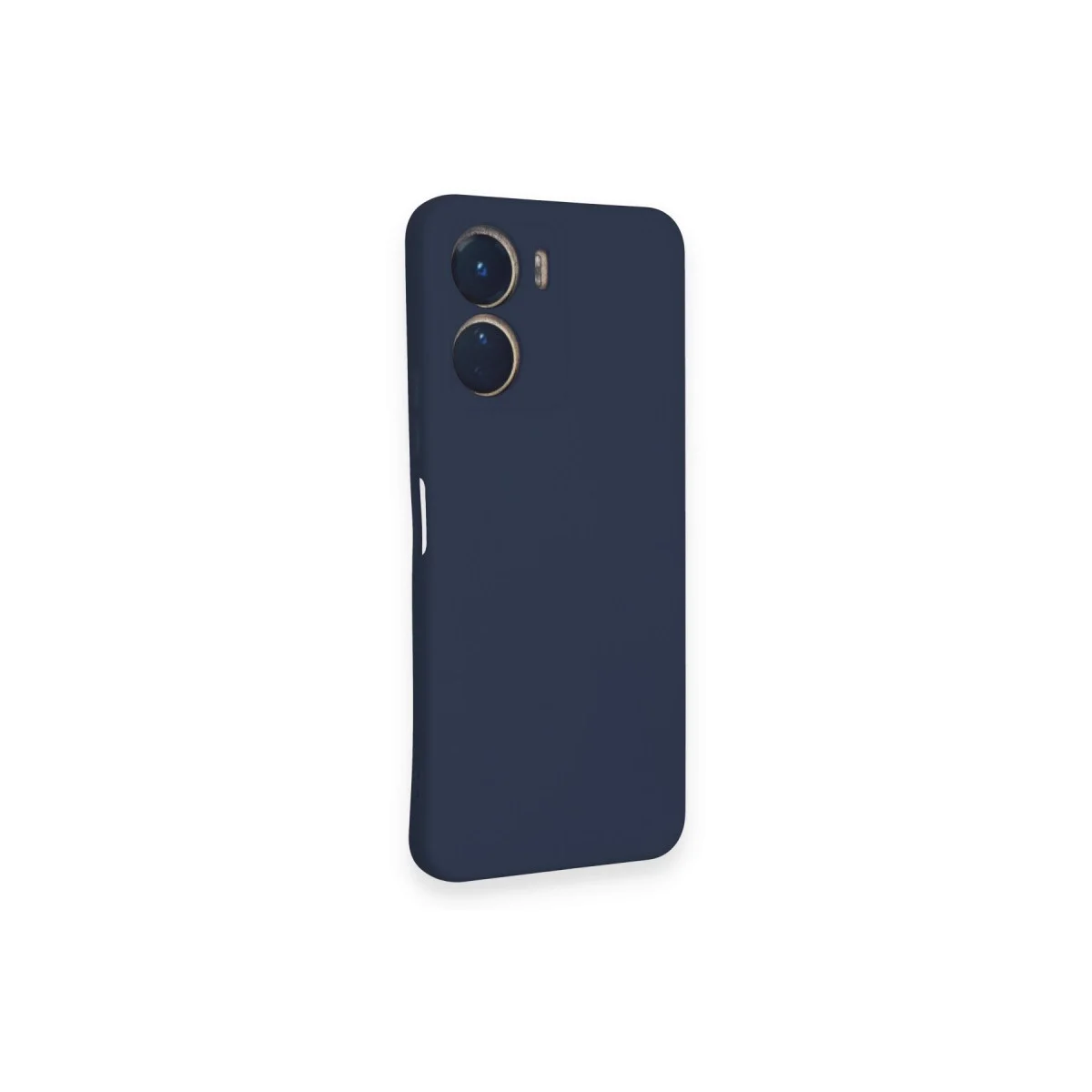 Vivo Y16 Kılıf Nano İçi Kadife Silikon - Lacivert görsel 2