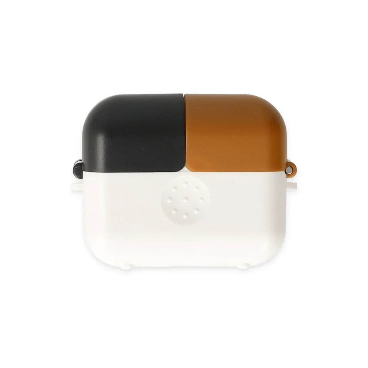 Apple Airpods 3 (3.nesil) Basmalı Kılıf - Beyaz-Siyah-Kahverengi