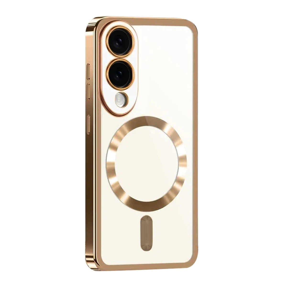 Samsung Galaxy S25 Edge Kross Magneticsafe Kapak - Çöl Titanyum görsel 3