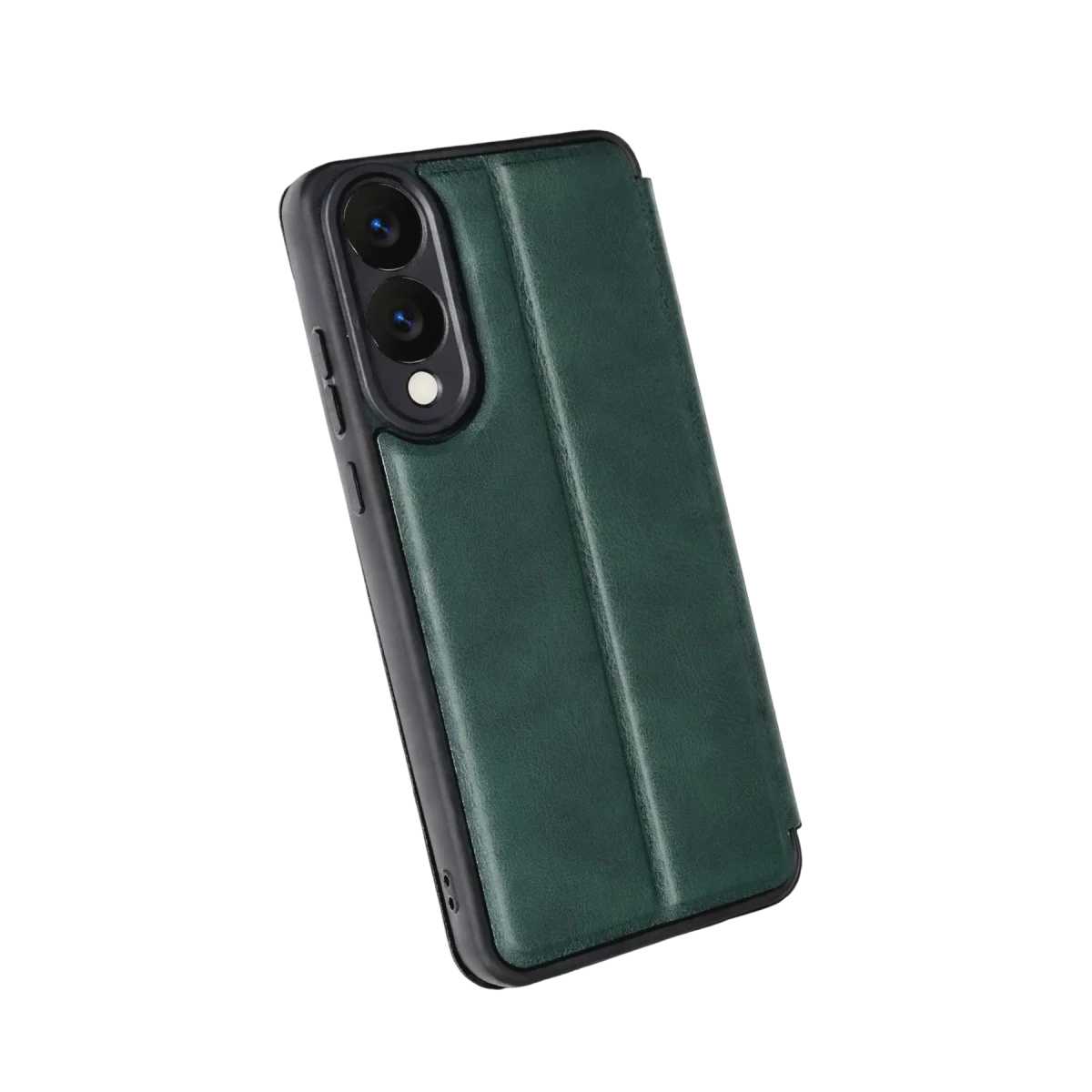 Samsung Galaxy S25 Edge Flip Cover - Koyu Yeşil görsel 2