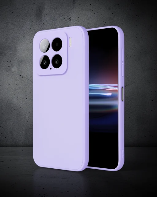 Xiaomi Mi 15 Pro Kılıf Nano İçi Kadife Silikon - Lila