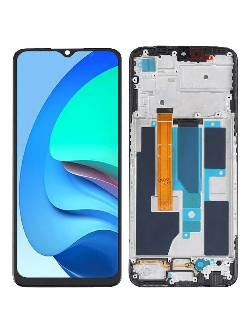 Oppo A55 Ekran Dokunmatik Çıtalı (Siyah) görsel 3