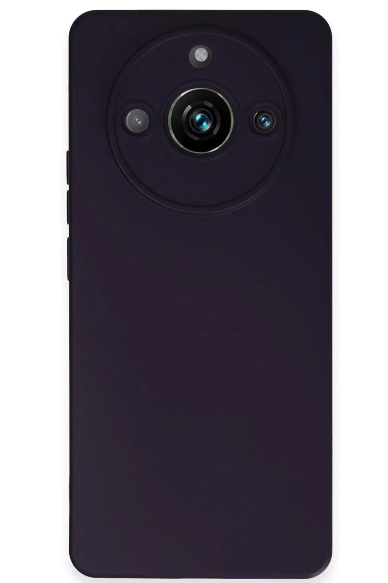 Realme 11 Pro Kılıf Nano içi Kadife Silikon - Mor