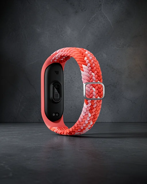 Xiaomi Mi Band 4 Kordon - Pembe-kırmızı