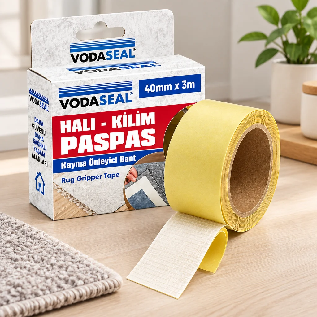 Halı Kilim Paspas Kaydırmaz Bant 40mm x 3m