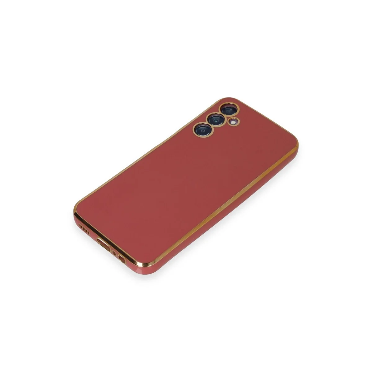 Samsung Galaxy M14 5g Kılıf Volet Silikon - Kırmızı görsel 4