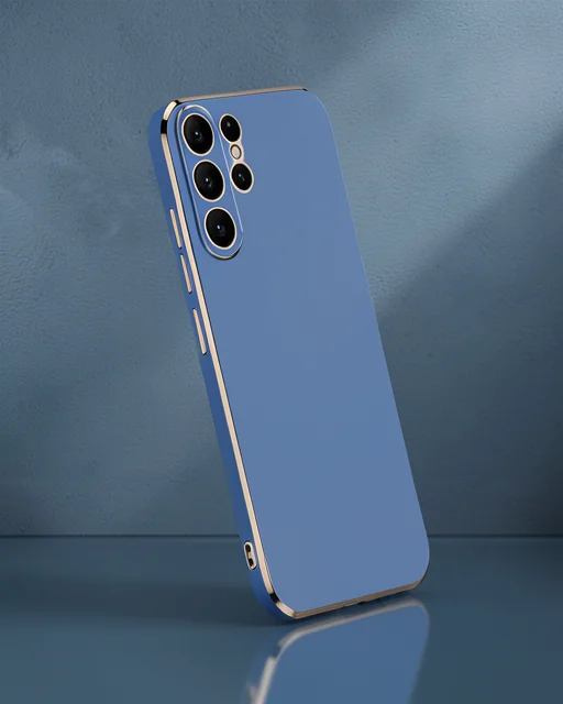 Samsung Galaxy S25 Ultra Kılıf Volet Silikon - Mavi