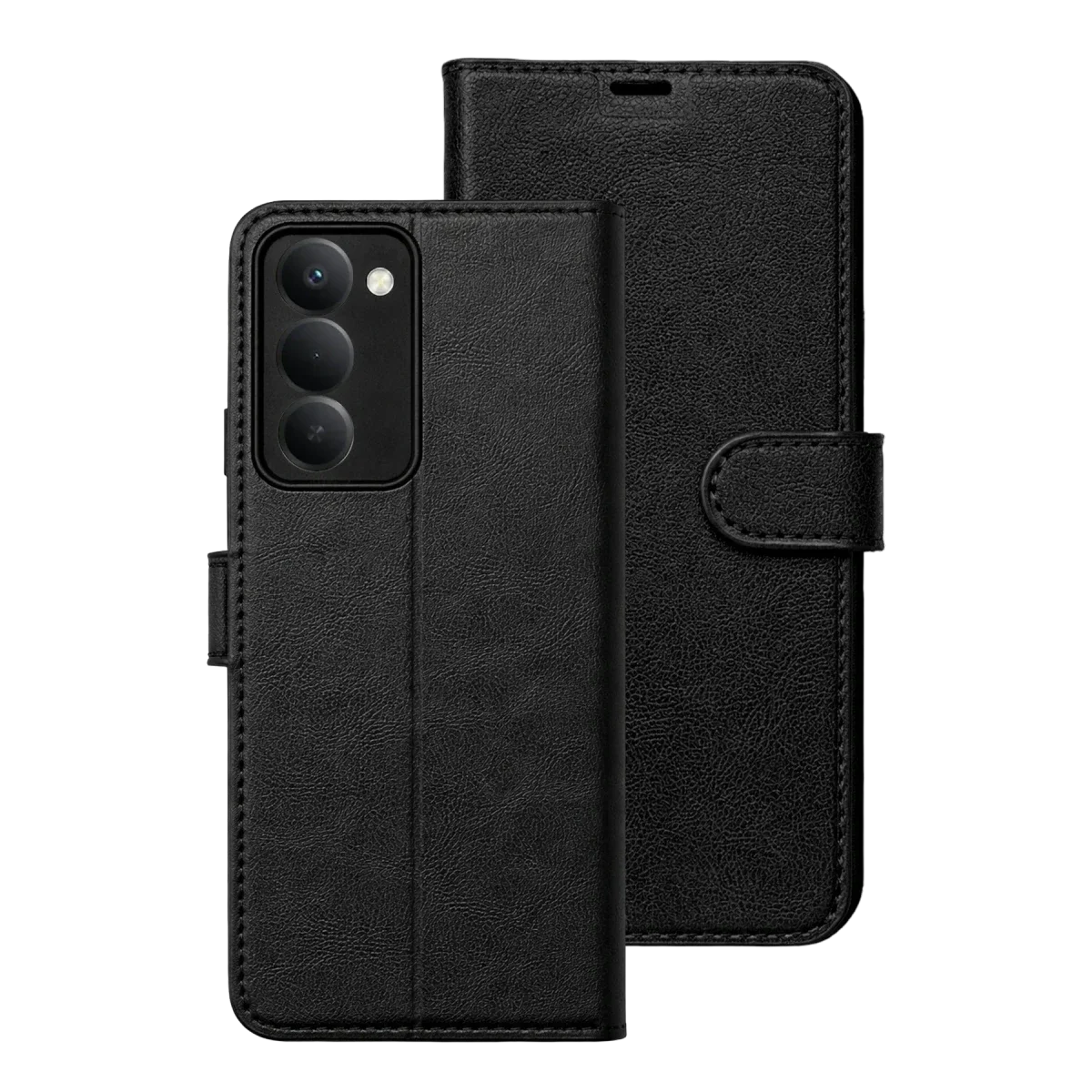 Xiaomi Redmi 15 5G Trend S Plus Kapaklı Kılıf - Siyah