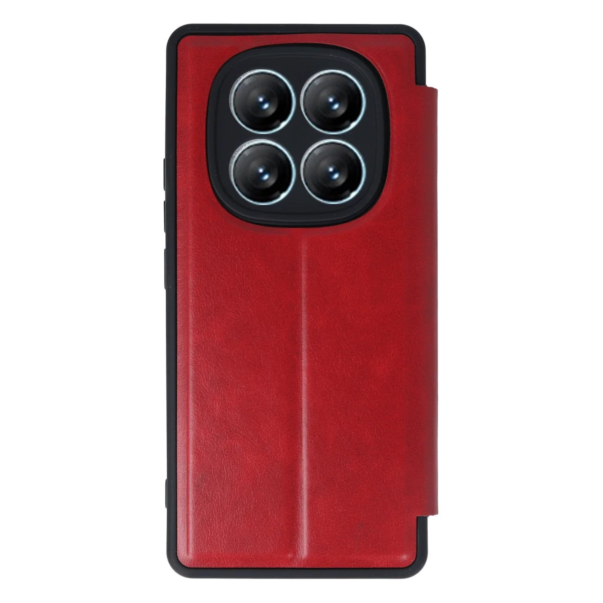 Xiaomi Redmi Note 14 Pro 4g Kılıf Flip Cover - Kırmızı görsel 2