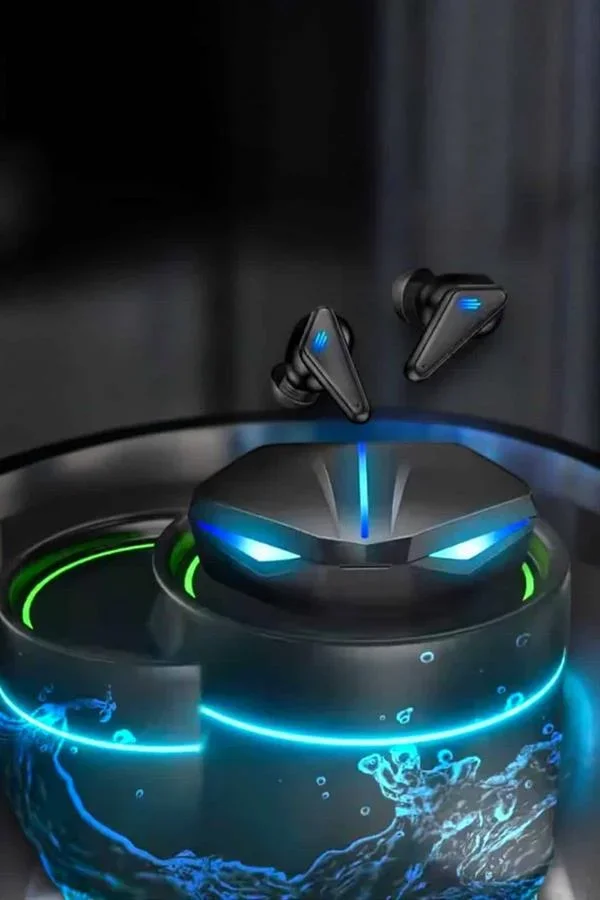 Bluetooth Oyuncu Kulaklığı Led Işıklı Kablosuz ANC Özelliği görsel 3