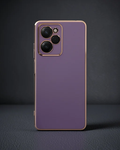 Xiaomi Poco X5 Pro 5g Kılıf Volet Silikon - Mor