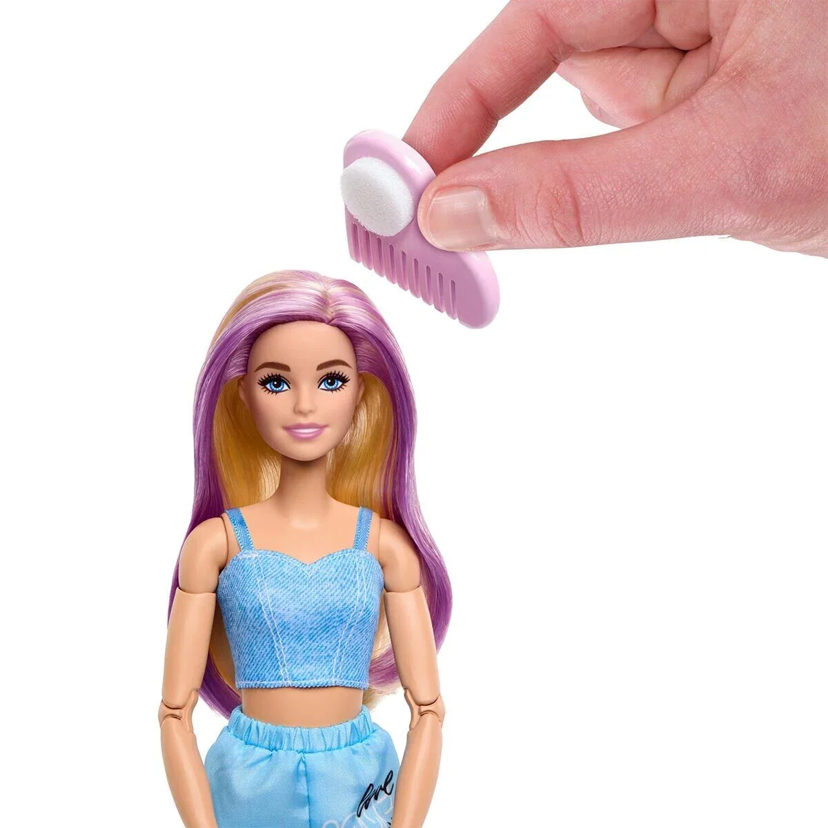 JNC61 Barbie DELUXE STYLE Fashion Build Up Doll and Accessories görsel 4