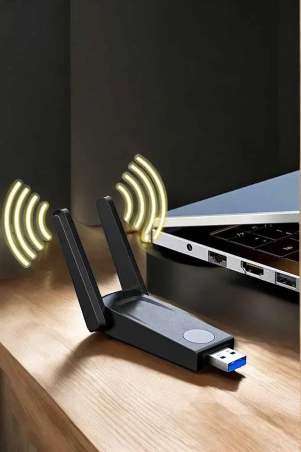 Dual Band Wifi Alıcı Adaptör USB 3.0 Destekli görsel 4