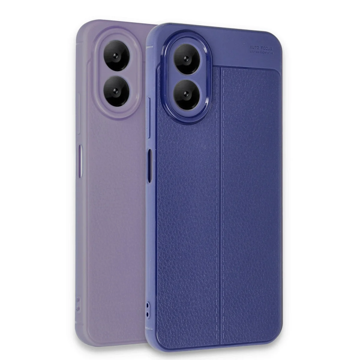 Oppo A38 Kılıf Auto Focus Kapak - Siyah görsel 3