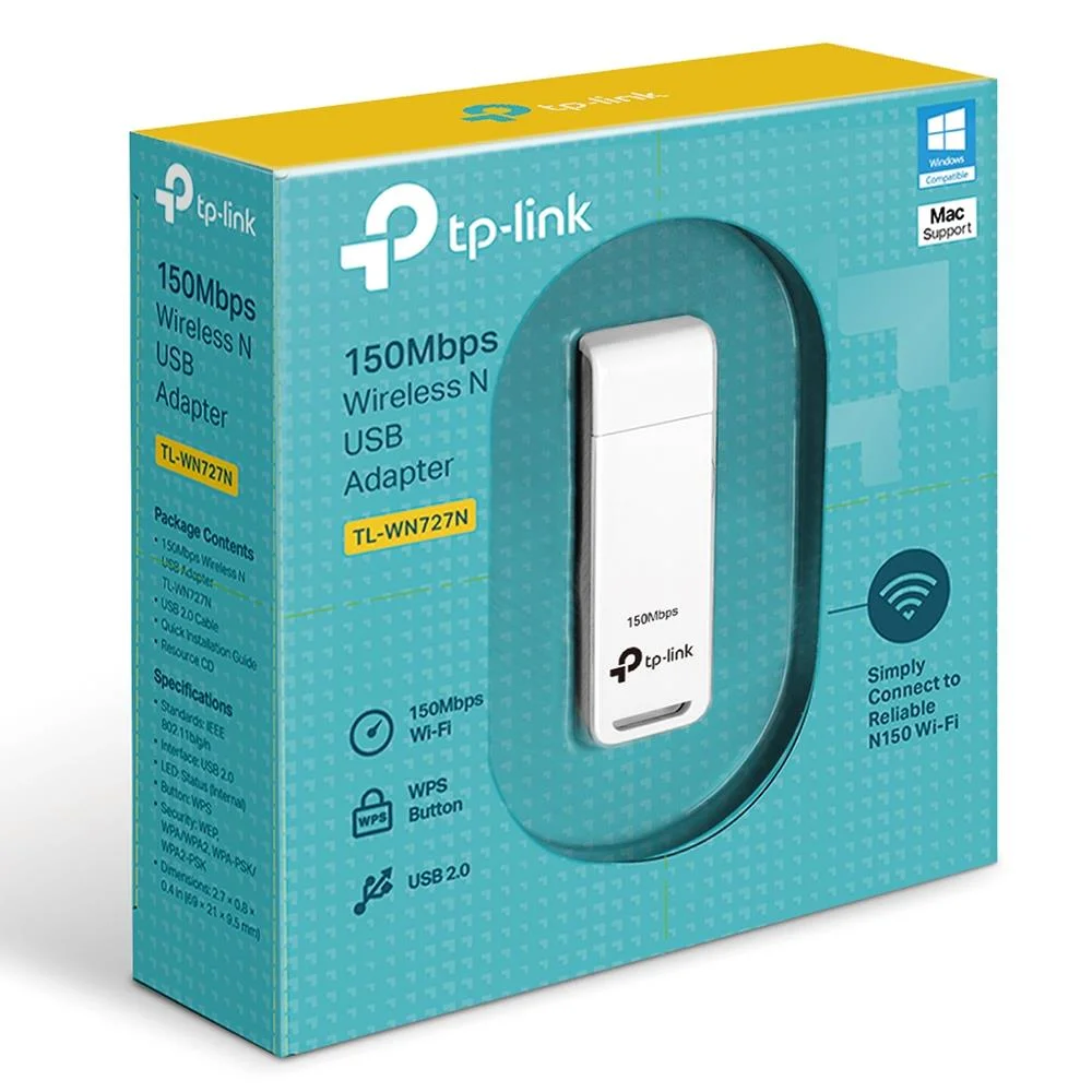 TL-WN727N 150MBPS Usb Wıfı Adaptor görsel 3