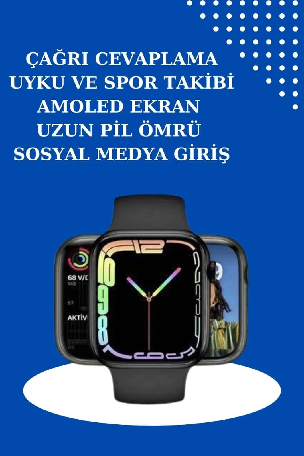 2025 Model Akıllı Saat ve 2.Nesil TWS Bluetooth Kulaklık ANC Özelliği Amoled Ekran görsel 5