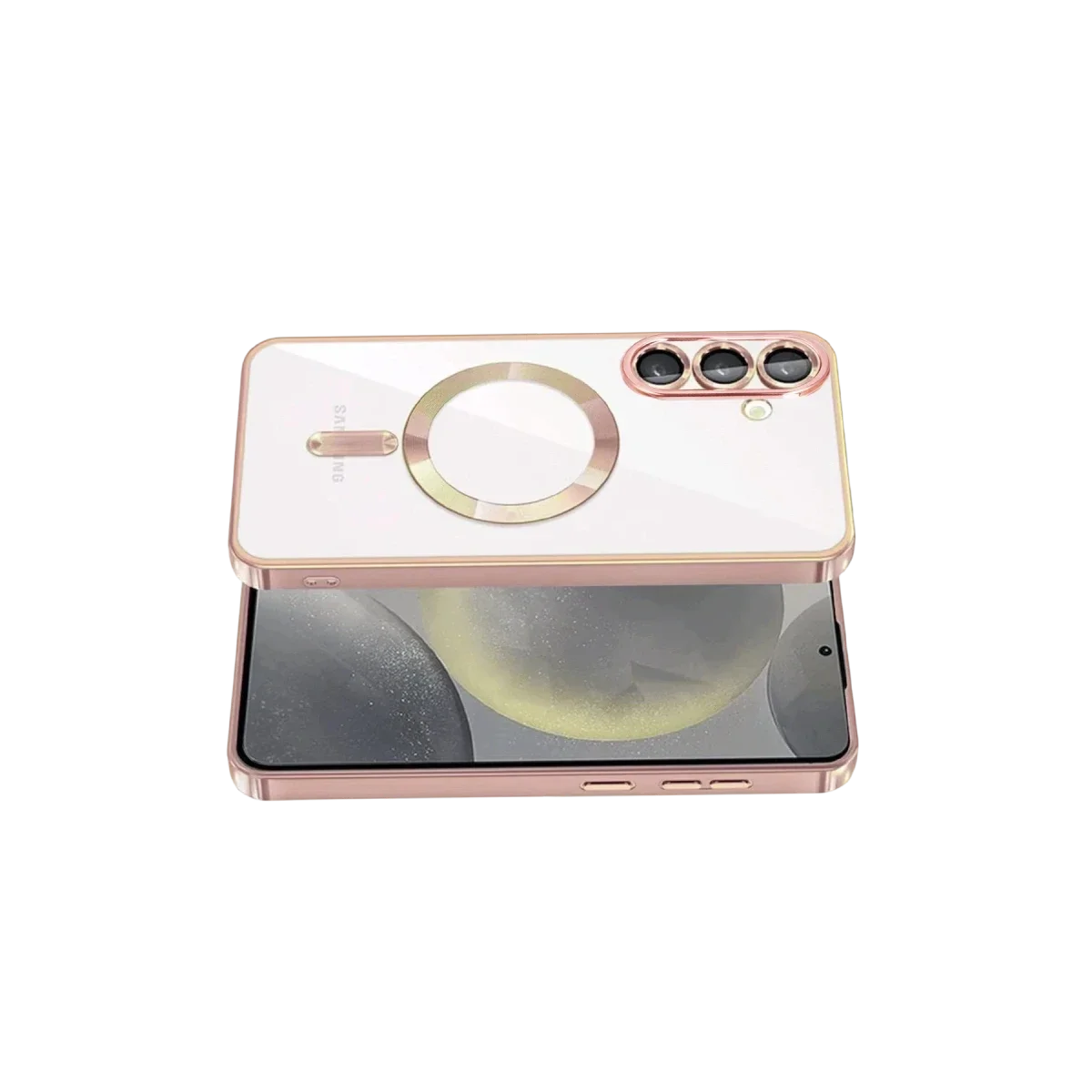Samsung Galaxy A37 5G Kross Magneticsafe Kapak - Rose görsel 3