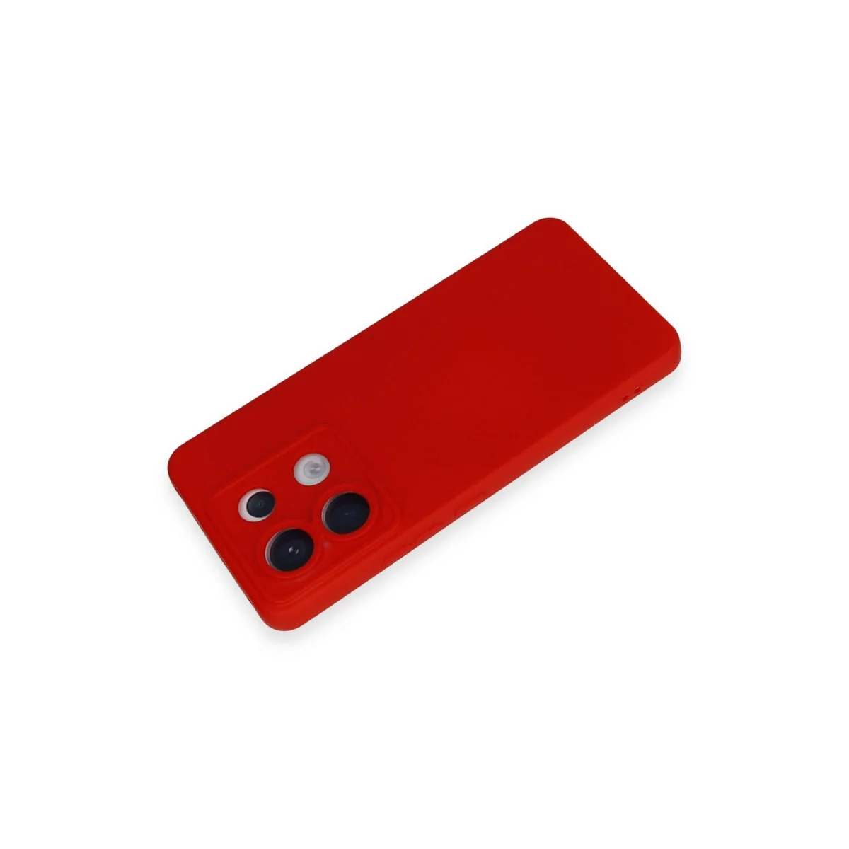 Xiaomi Redmi Note 13 Pro 5g Kılıf Nano İçi Kadife Silikon - Kırmızı görsel 3