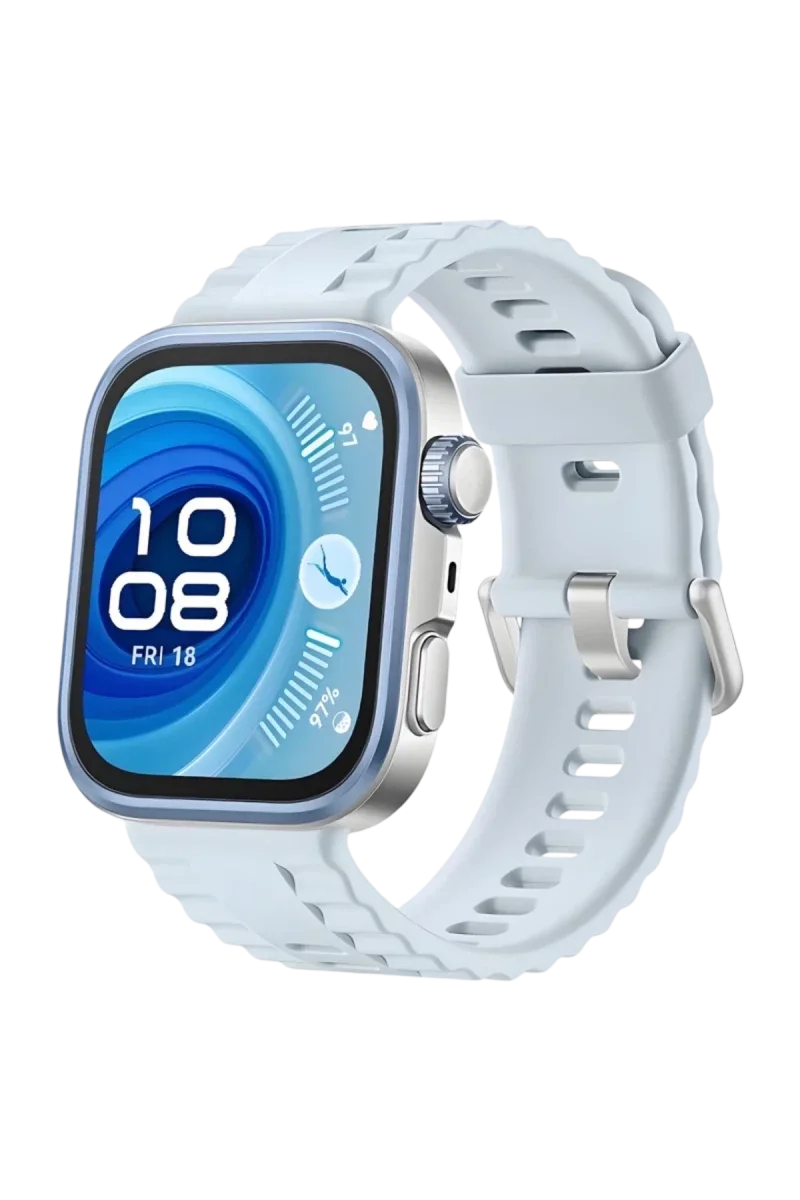 Huawei Fit 4 Nova Silikon Kordon - Açık Mavi