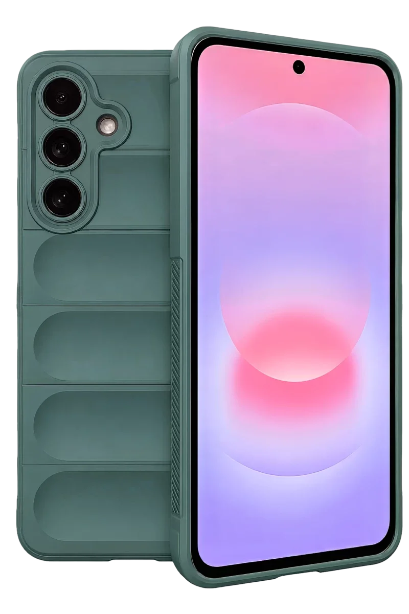 Samsung Galaxy A27 5G Optimum Silikon - Koyu Yeşil