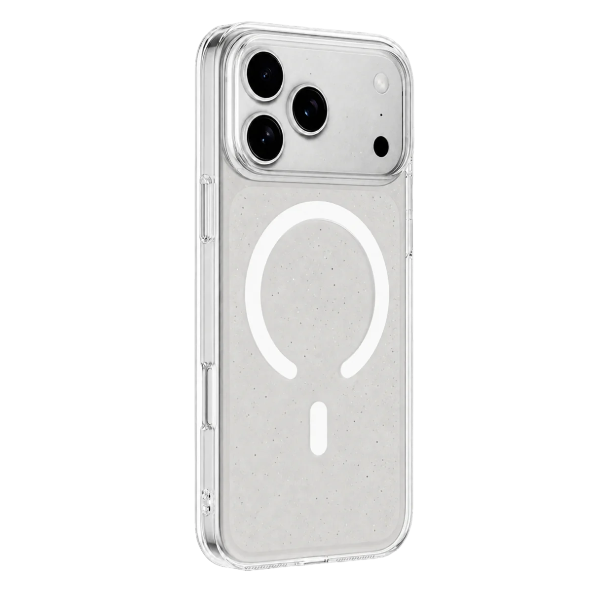 Apple iPhone 18 Pro Combo Simli Magsafe Kapak - Şeffaf