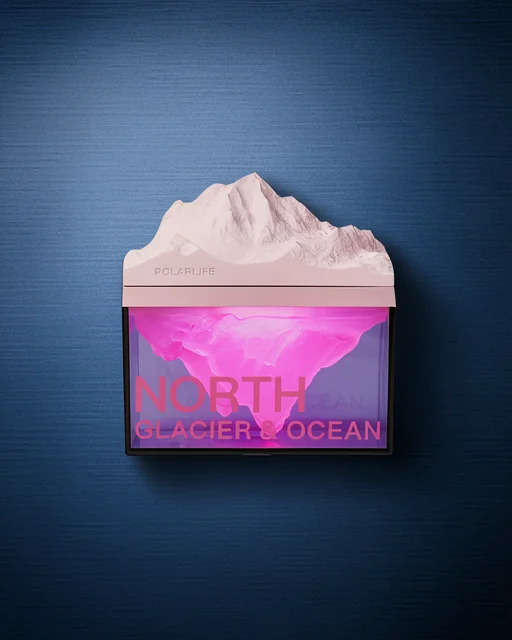 Z4 Kuzey Okyanus Temalı Gece Lambası Özellikli Bt Kablosuz Hoparlör - Pembe