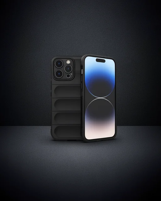 Apple İphone 16 Pro Kılıf Optimum Silikon - Siyah