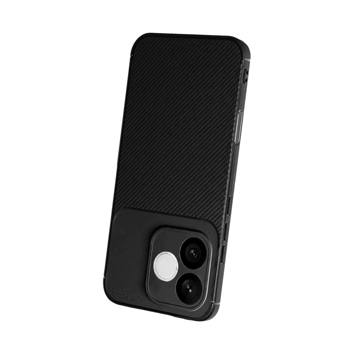 Huawei Honor 600 Lite Auto Focus Karbon Kapak - Siyah görsel 2